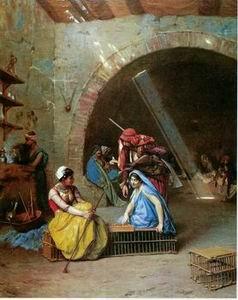 unknow artist Arab or Arabic people and life. Orientalism oil paintings 32 China oil painting art